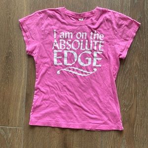 gh girls ice skating shirt sleeve tee shirt. Size 19-12.